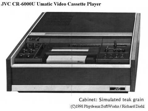 JVC CR-6000U Umatic Video Cassette Recorder