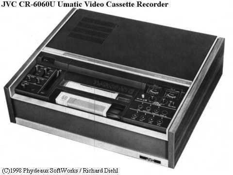 JVC CR-6060U Umatic Video Cassette Recorder