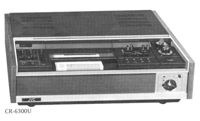 JVC CR-6300U 3/4 inch Umatic video cassette recorder