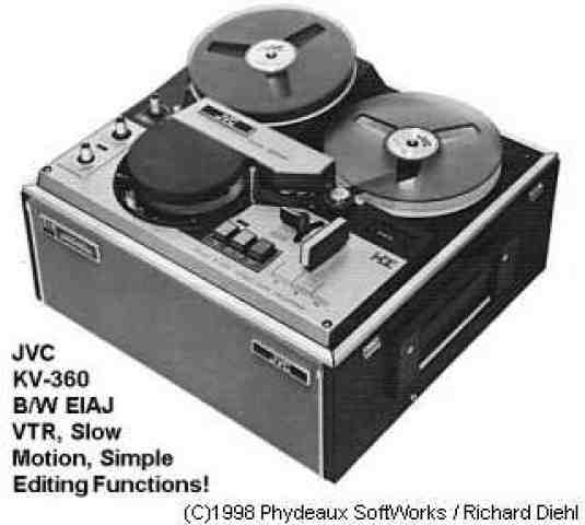 JVC KV-360 B/W EIAJ VTR