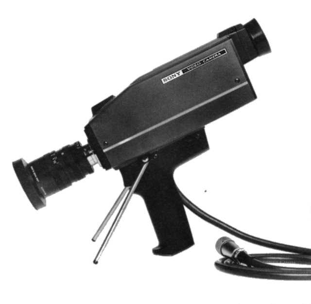 Sony AVC-3450 Portable B/W Vidicon Viewfinder Camera