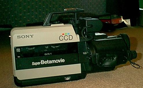 Sony GCS-1 combined videocorder/camera