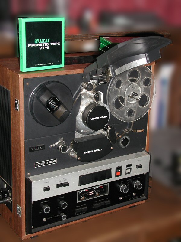 LabGuy's World: Akai X-500 / Roberts 1000 Audio Recorder / VTR