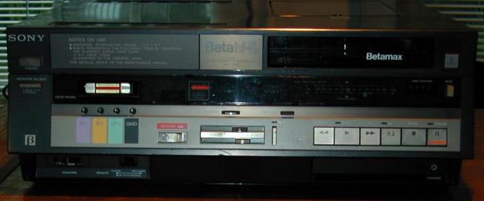 Sony SLO-1400 Hi-Fi Video Cassette Recorder