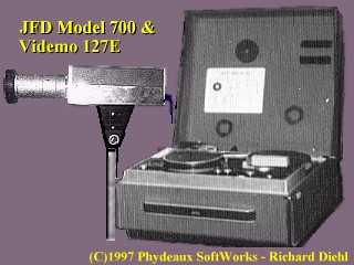 JFD 700 - EIAJ VTR and Videmo 127E camera. My very first VTR